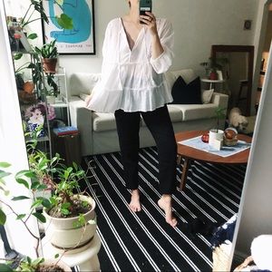 NWT American Eagle Eyelet Boho Flowy Top